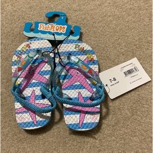 Toddler size 7/8 flip-flops